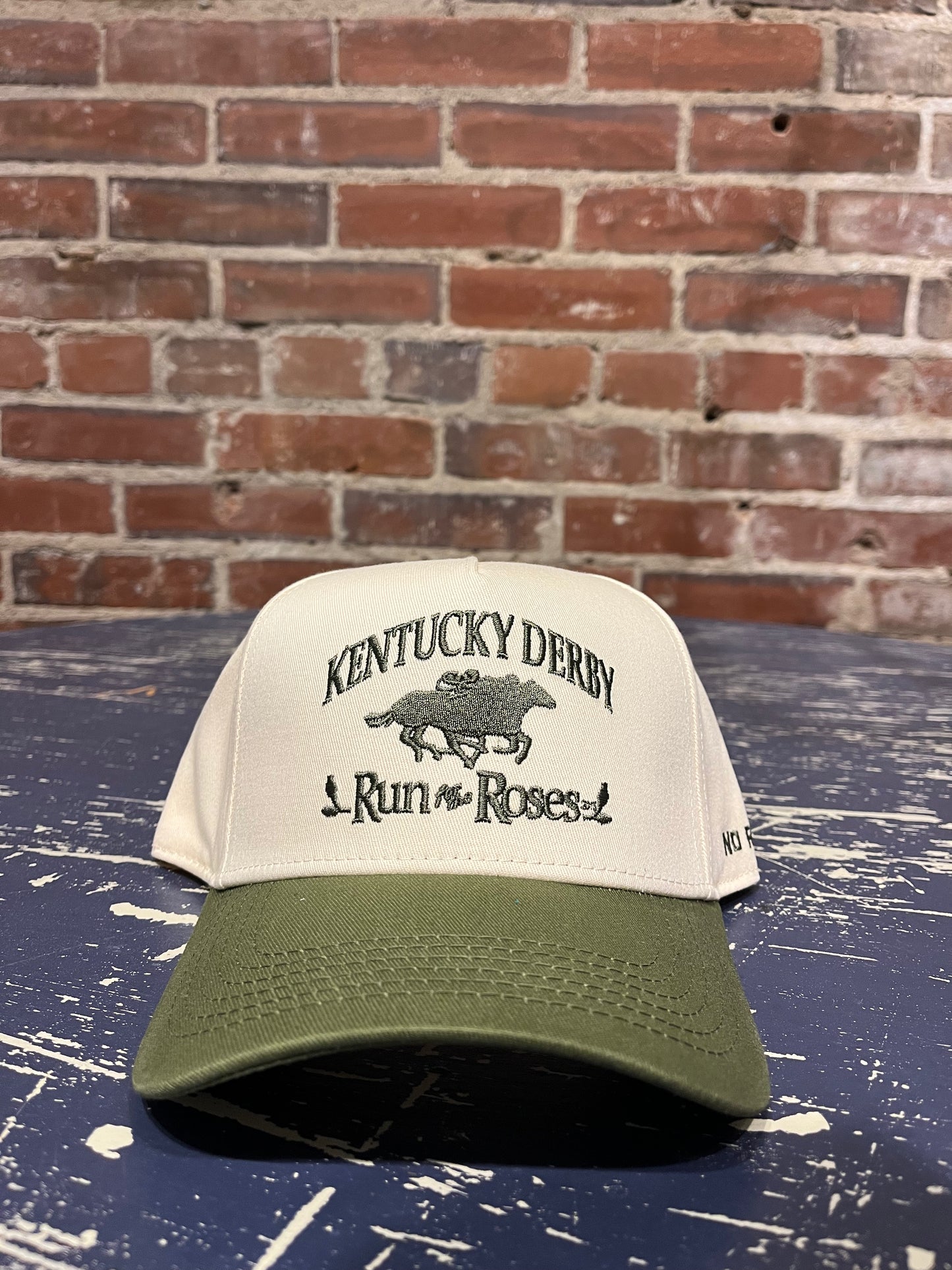 No Rivals Run For The Roses Hat