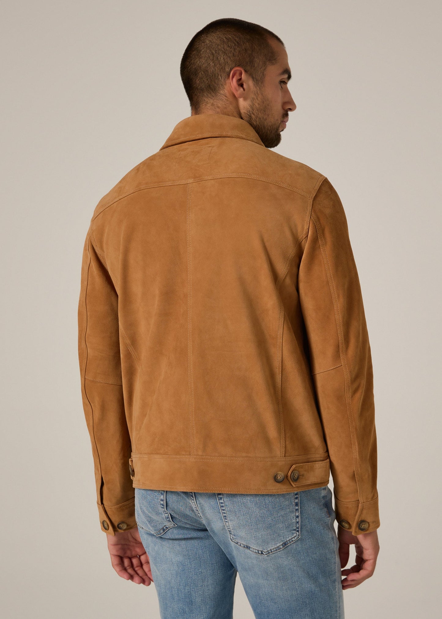 7 Diamonds Men's Flight Leather Jacket