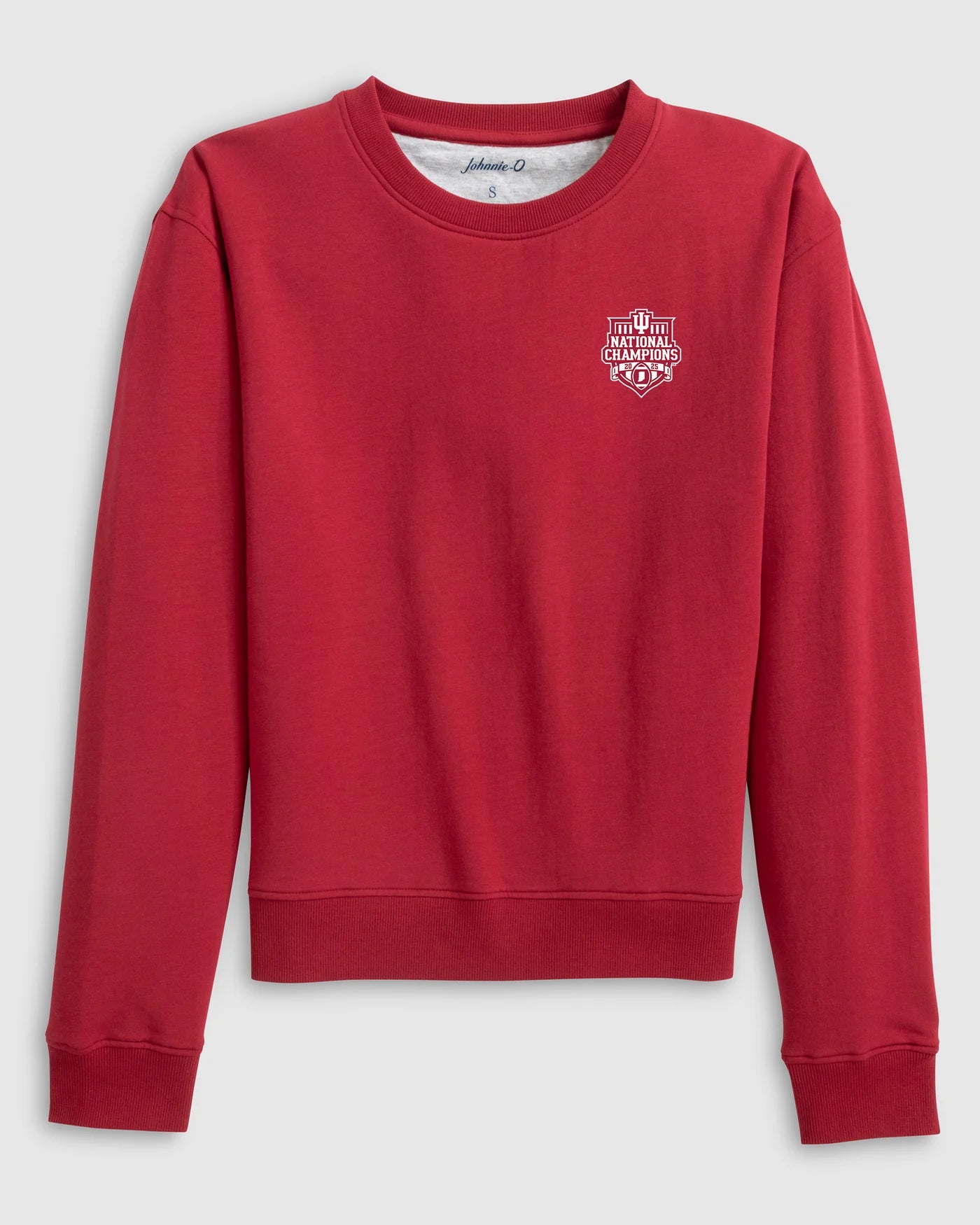 Johnnie-O Women's Indiana Penny Crewneck Sweatshirt - 2025 CFP Champions