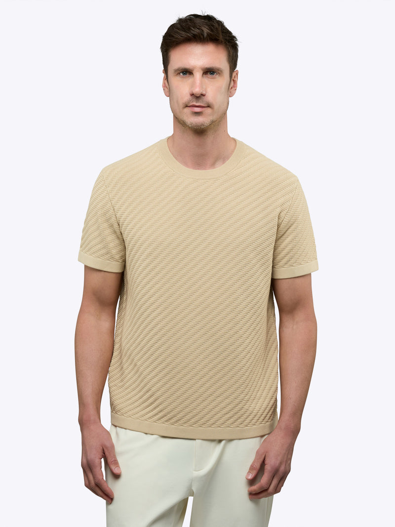 Cuts Men's Riviera Knit Texture Tee