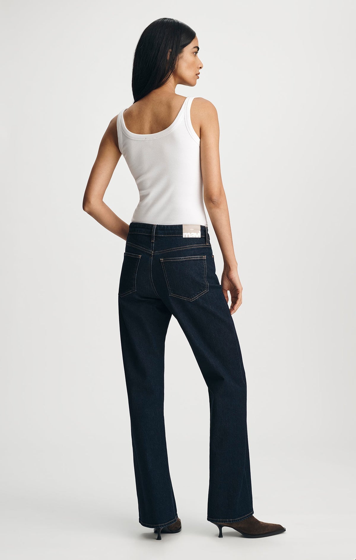 Mavi Women's Taylor Straight Leg Jeans 30"