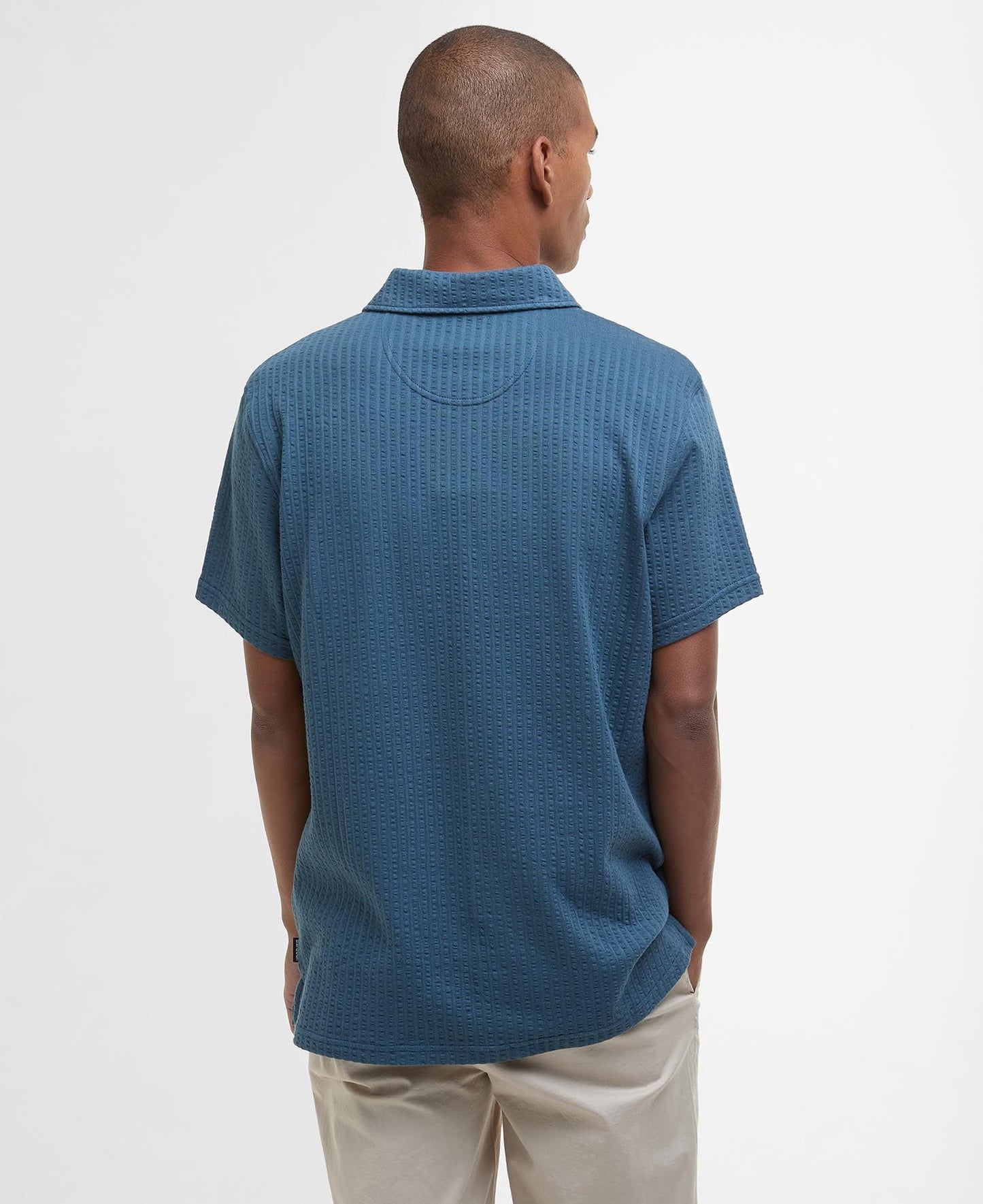 Barbour Dymchurch Seersucker Polo Shirt