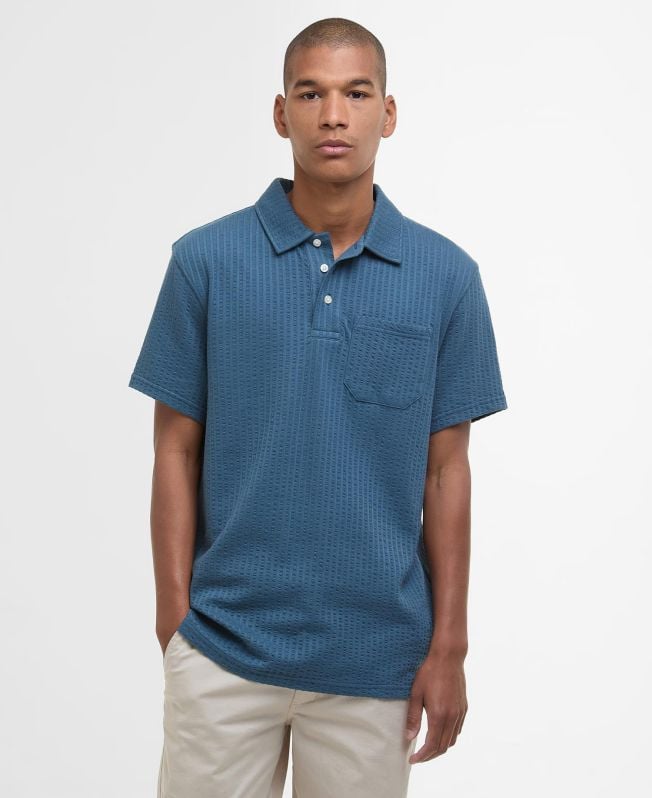 Barbour Dymchurch Seersucker Polo Shirt