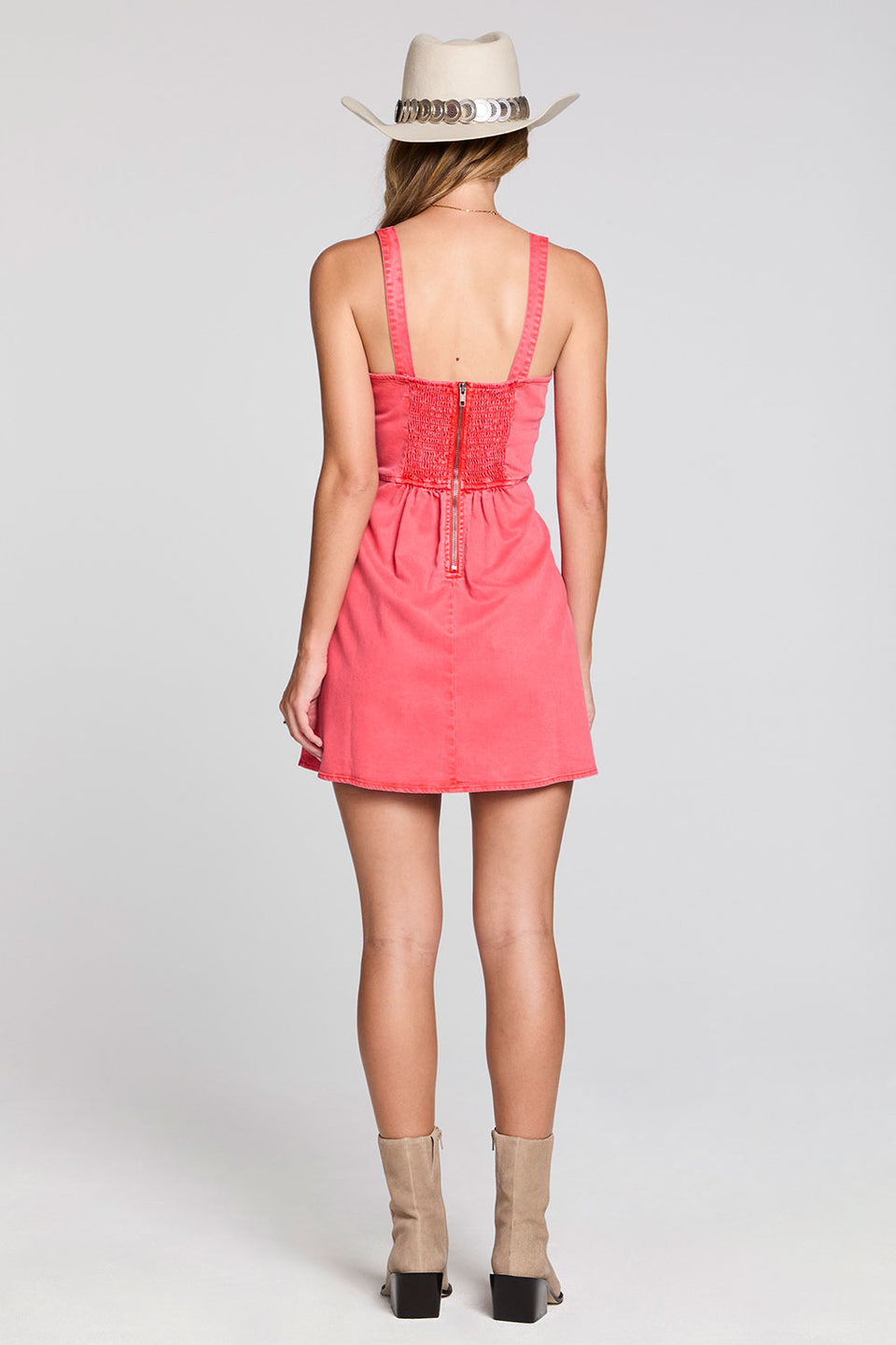 Saltwater Luxe Madison Cranberry Mini Dress