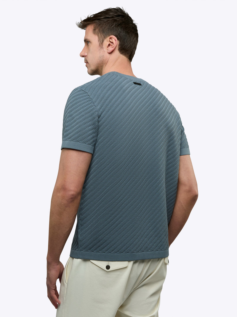 Cuts Men's Riviera Knit Texture Tee