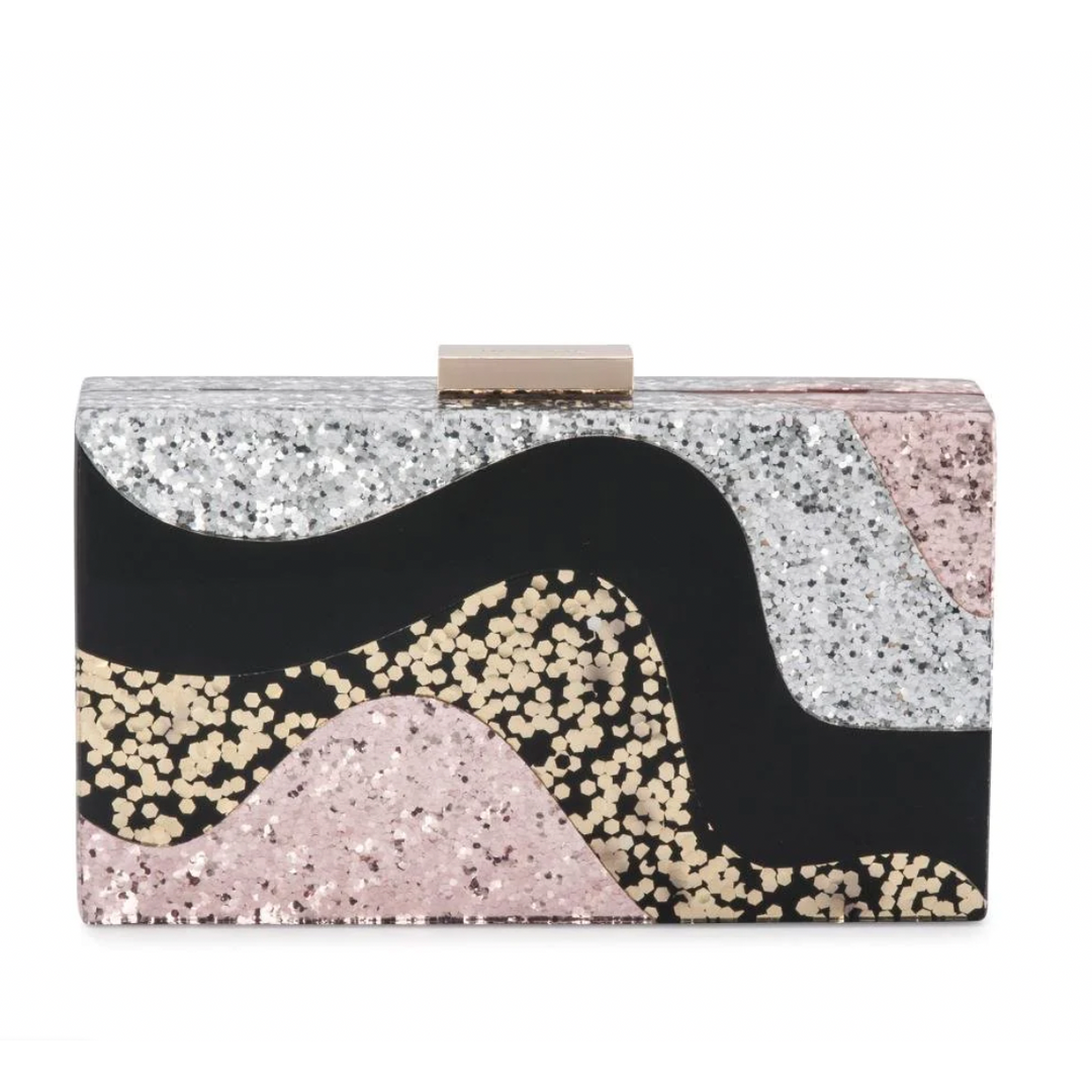Olga Berg Paris Acrylic Clutch