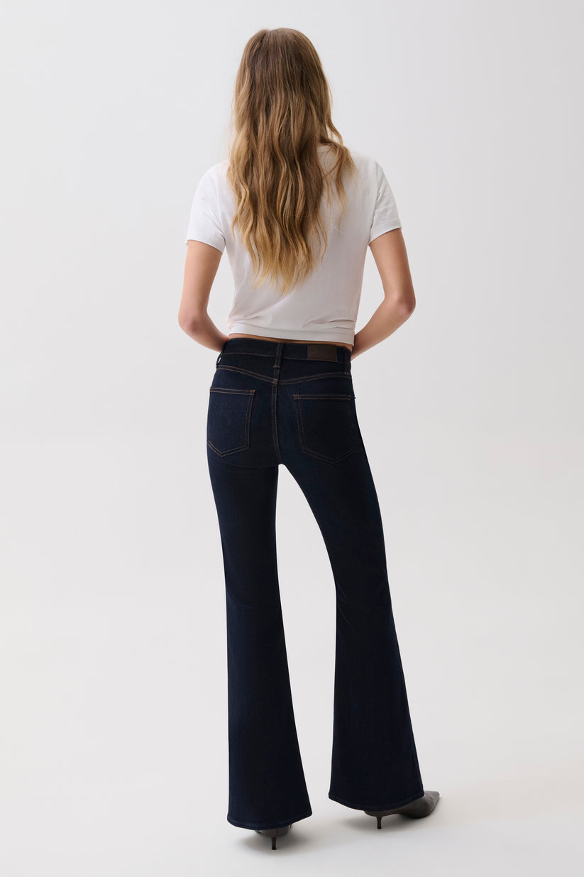 Pistola Kinsley Mid Rise Ultra Flare - Night Flight