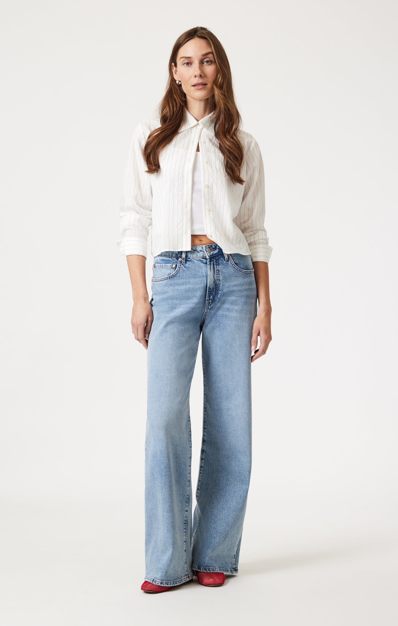 Mavi Florida Wide Leg Jeans