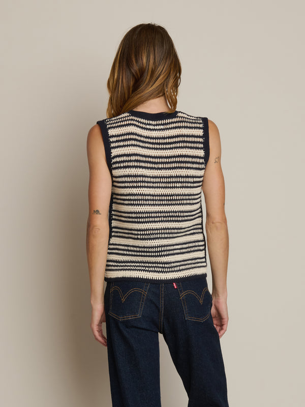 Nation Priscilla Crochet Tank