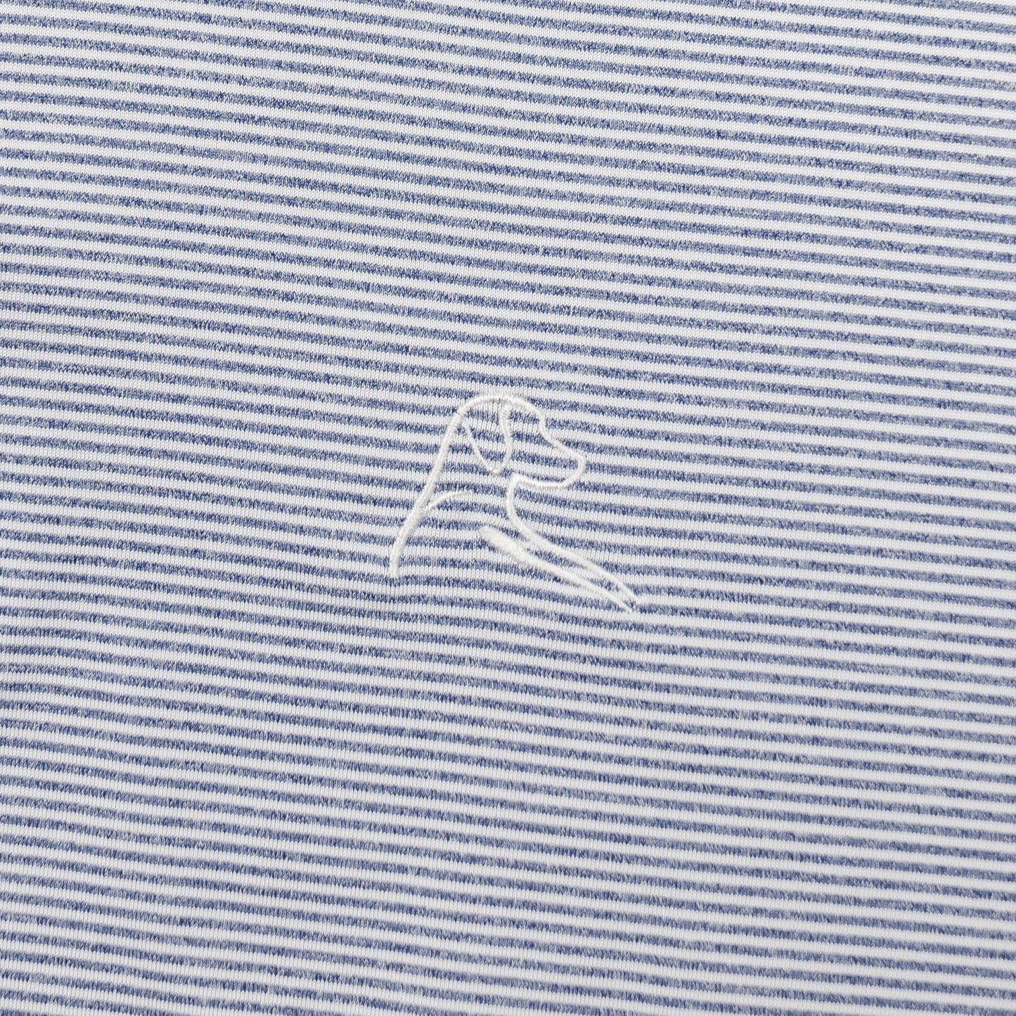 Rhoback The Whaler Heather Stripe Polo