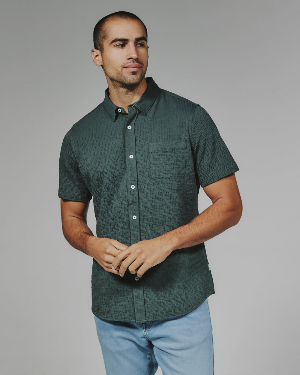 7 Diamonds Men's Bennet Short Sleeve Shirt