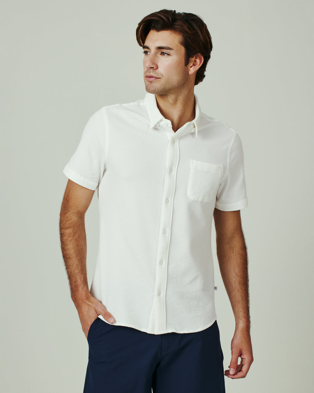 7 Diamonds Men's Bennet Short Sleeve Shirt