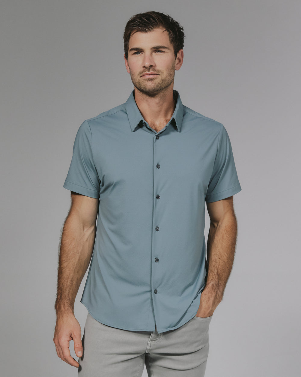7 Diamonds Men's Azores Short Sleeve Shirt