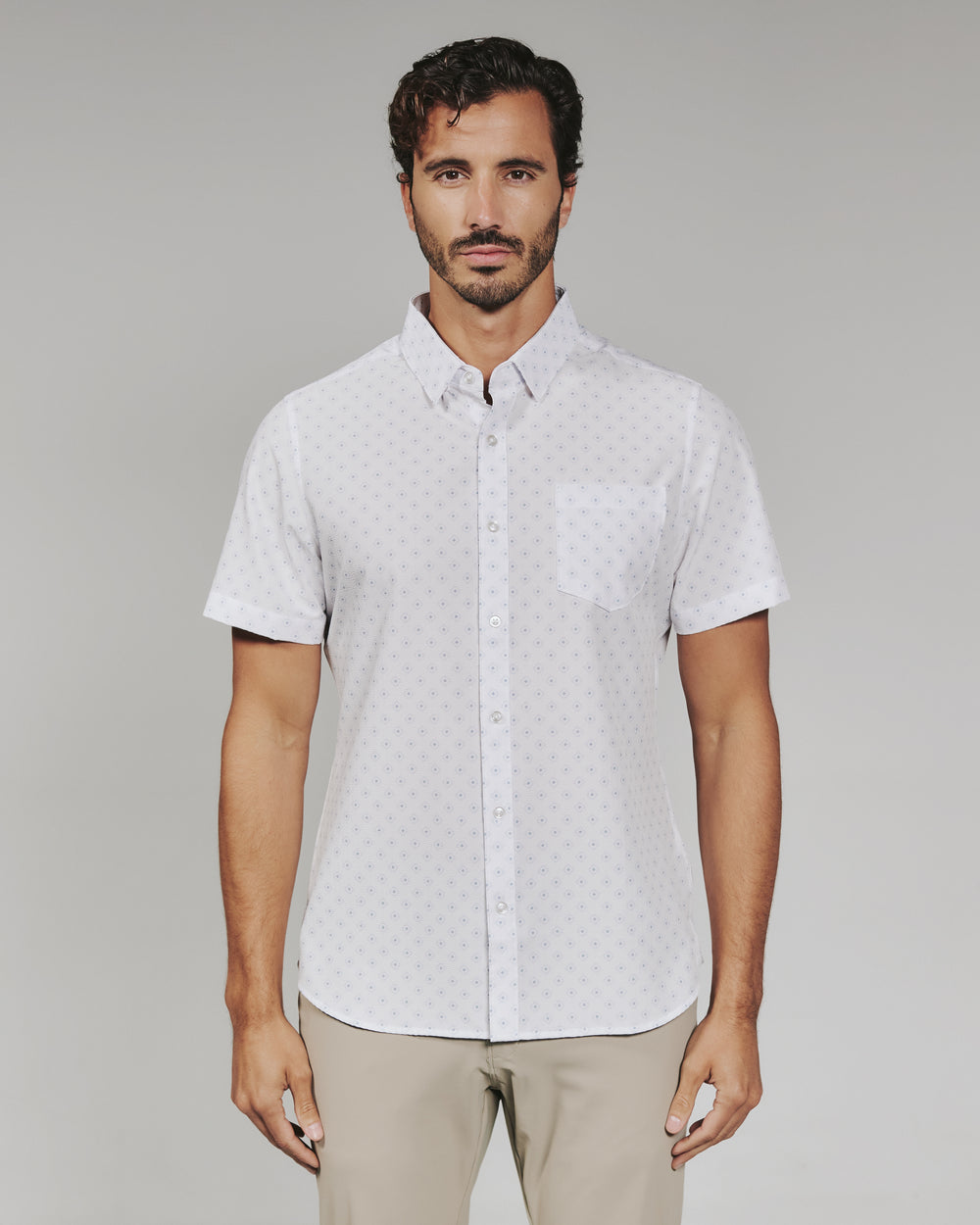 7 Diamonds Men's Kanah Short Sleeve Shirt