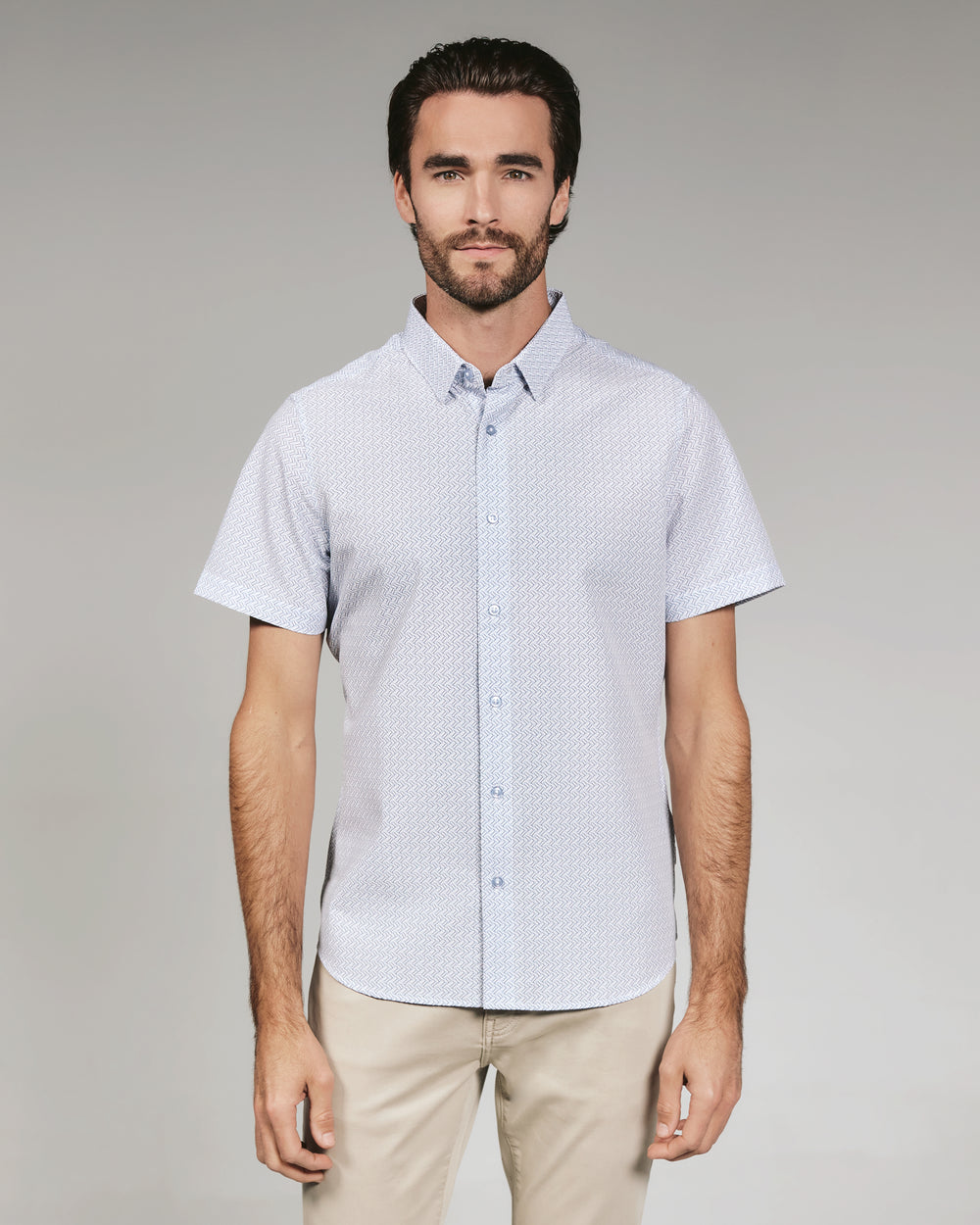 7 Diamonds Men's Noah Short Sleeve Shirt