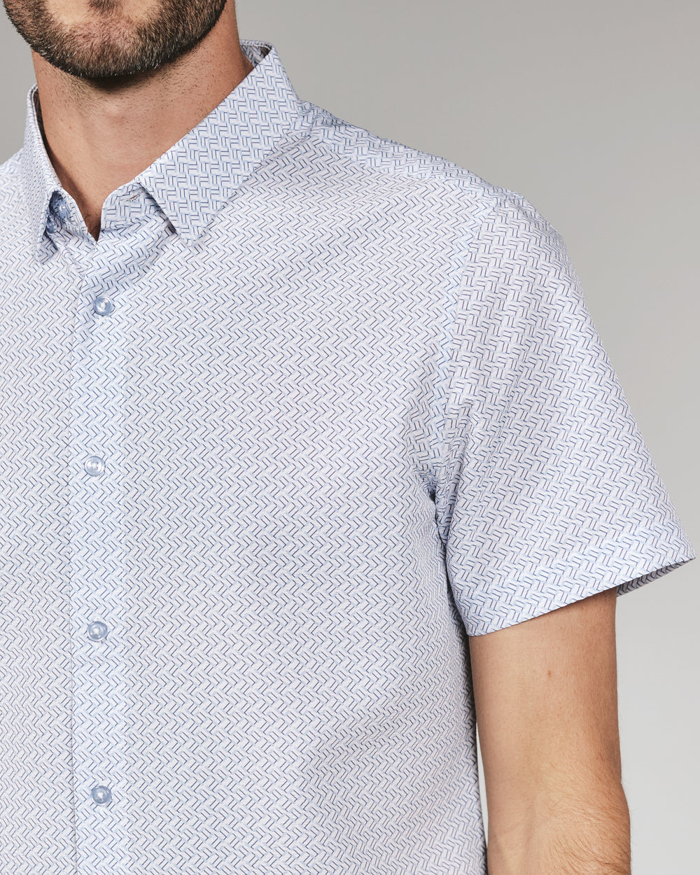 7 Diamonds Men's Noah Short Sleeve Shirt