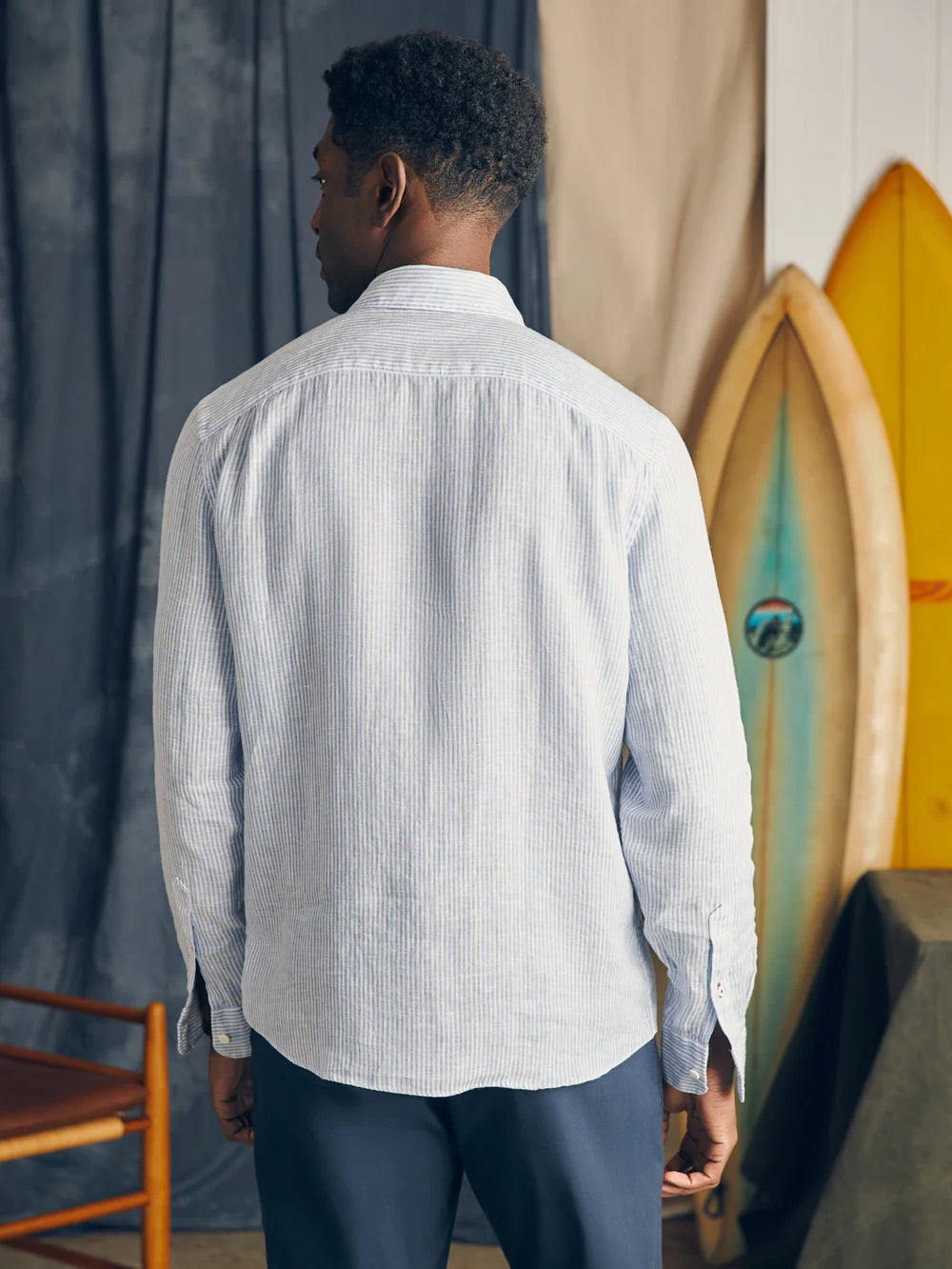 Faherty Laguna Linen Shirt
