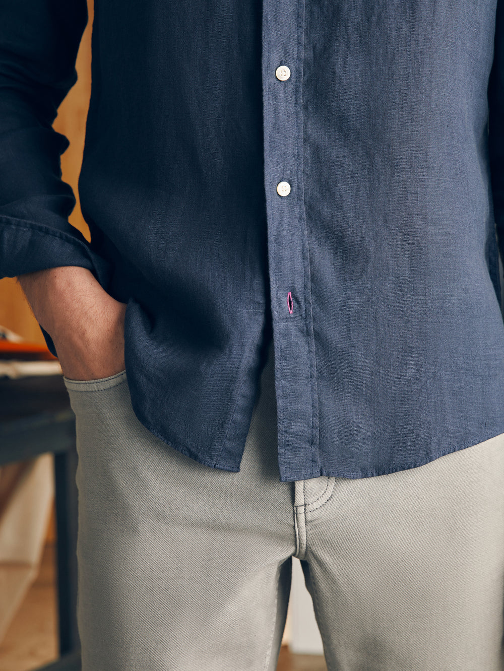 Faherty Laguna Linen Shirt