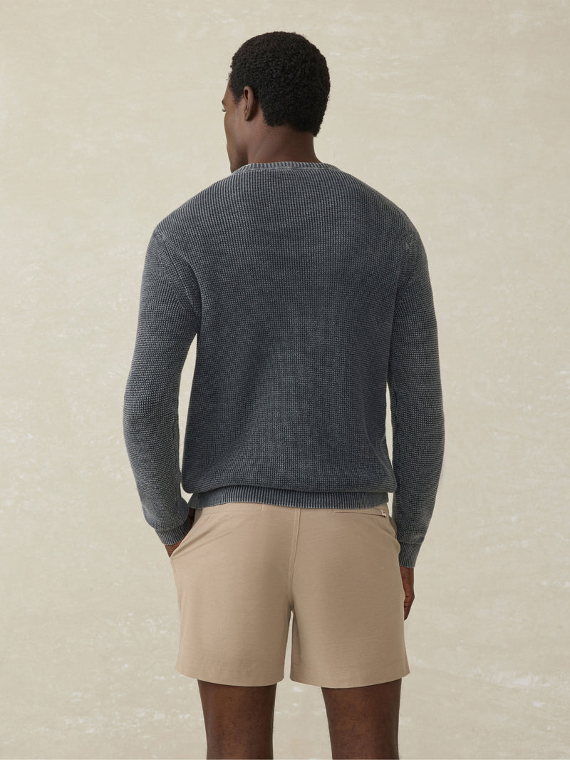 Faherty Men's Sunwashed Crewneck Sweater