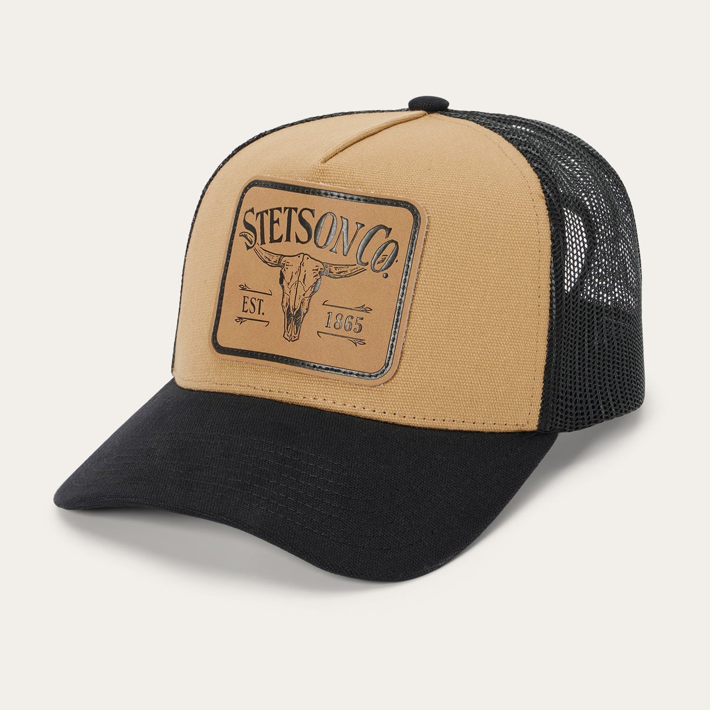 Stetson Longhorn Patch Trucker Hat