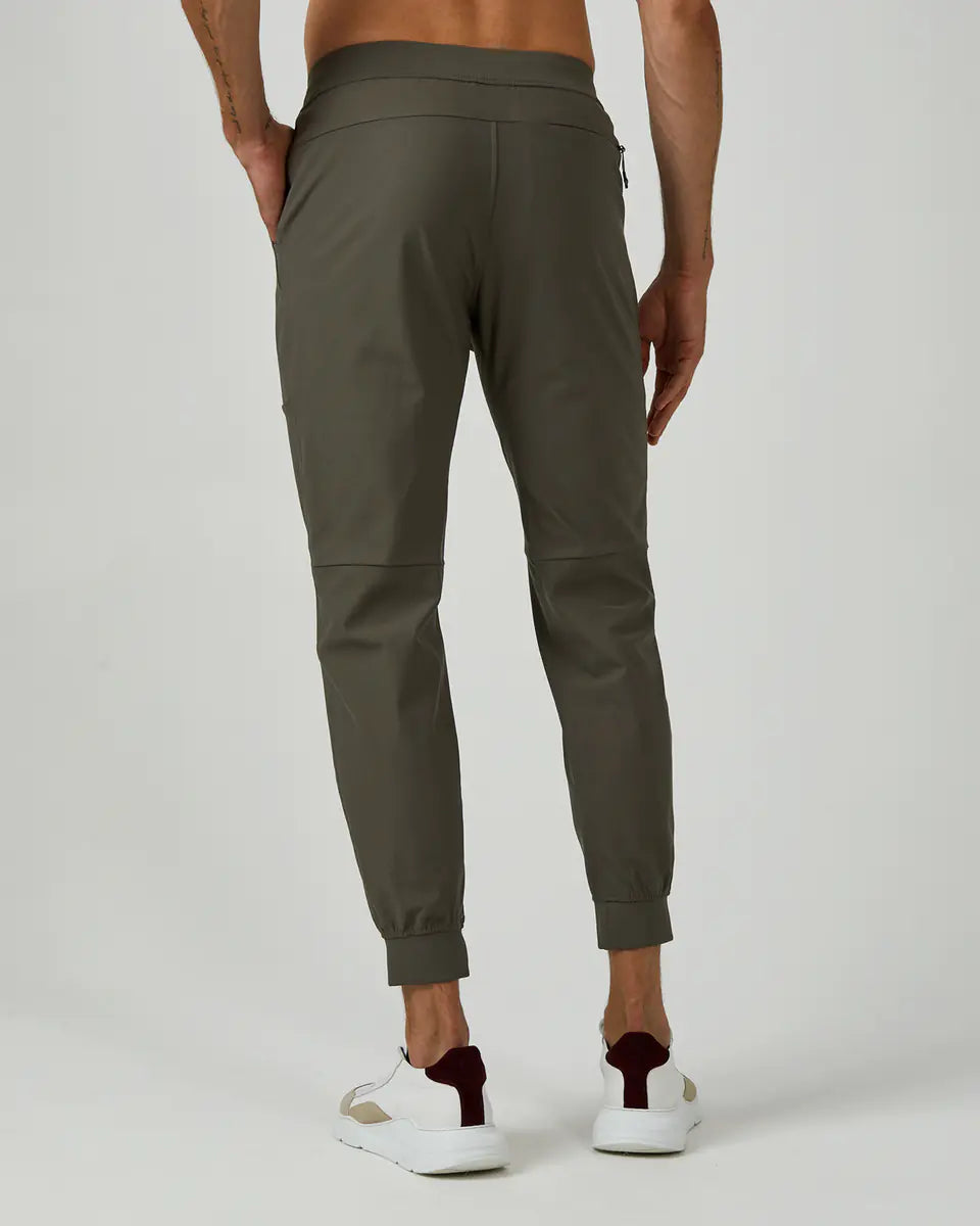 Back of Olive 7 Diamonds Men's Infinity Jogger