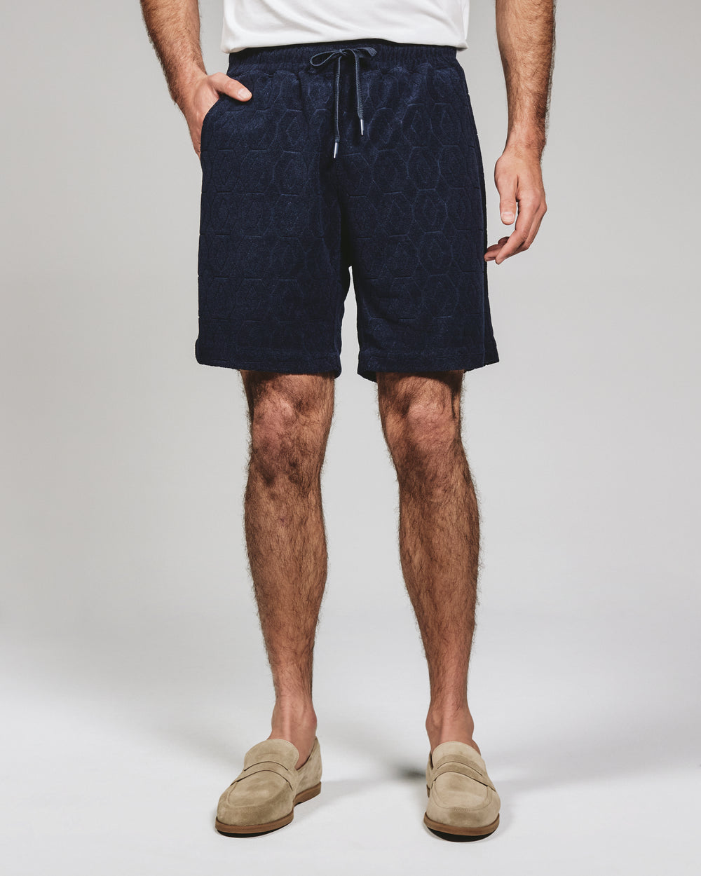 7 Diamonds Men's Ponce Terry Cloth Short