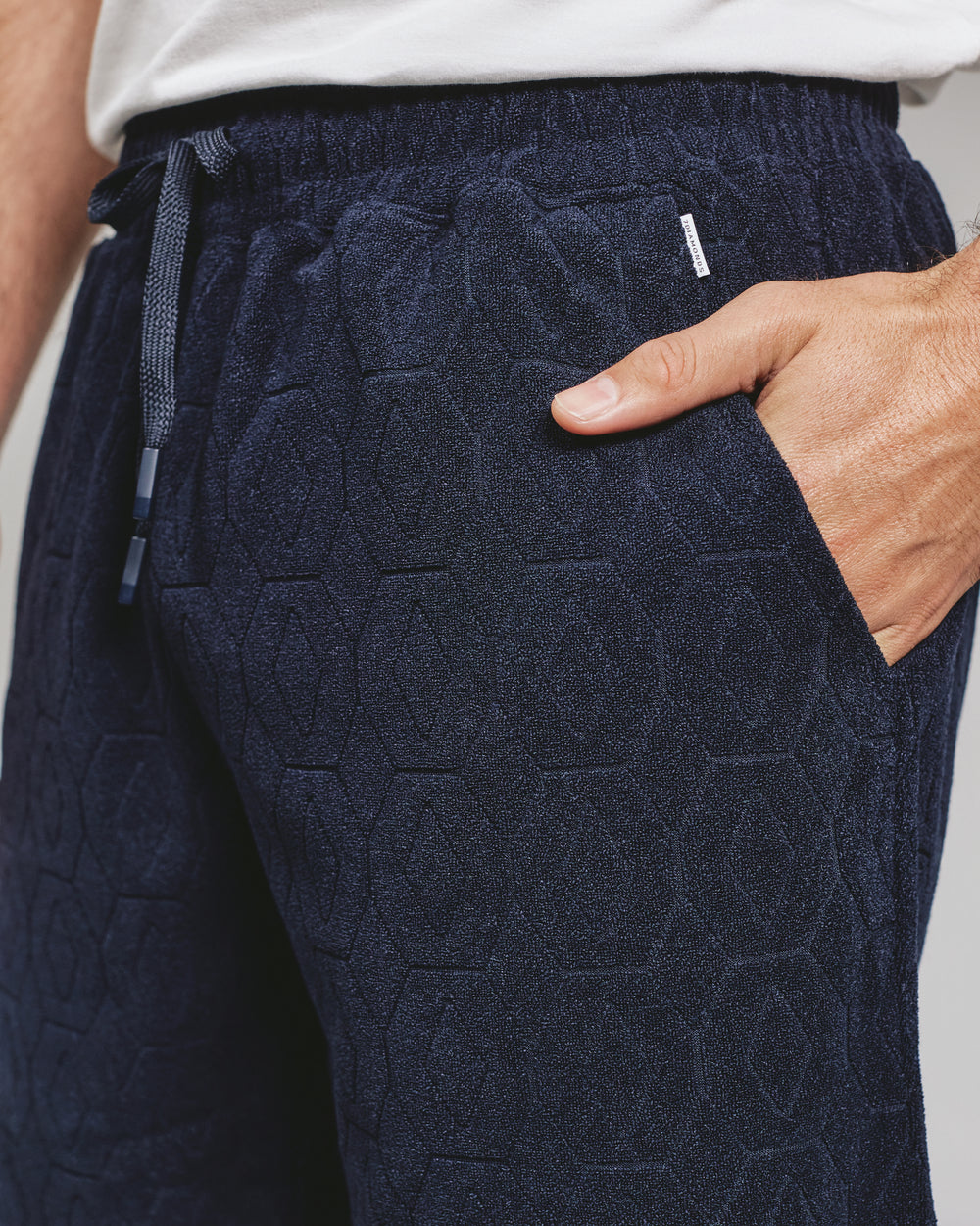 7 Diamonds Men's Ponce Terry Cloth Short