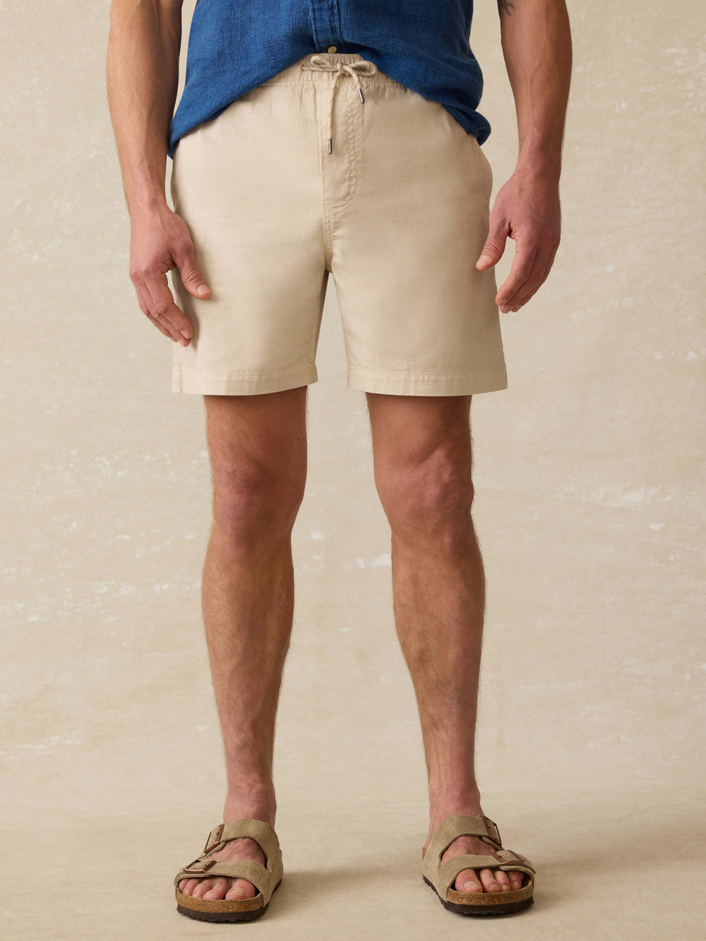 Faherty Men's Essential Drawstring Short