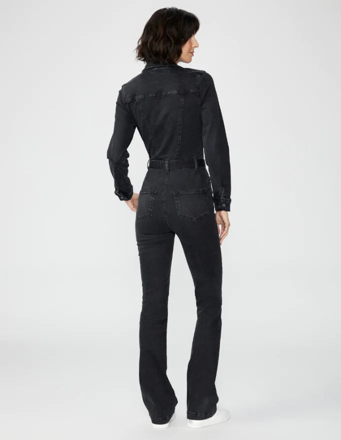 Paige LS Manhattan Jumpsuit With Self Belt (Matilda)