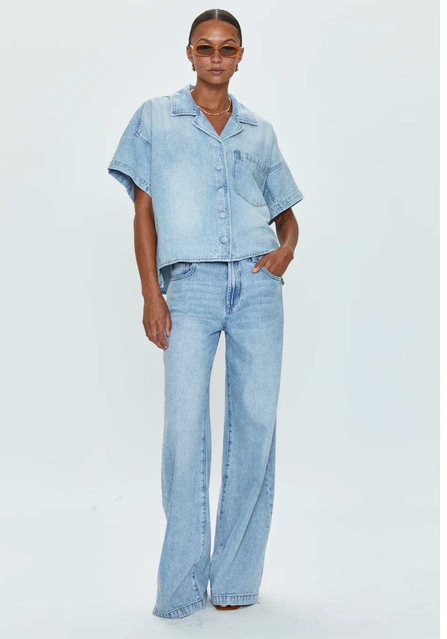 Pistola Jadyn Low Slung Palazzo Pant