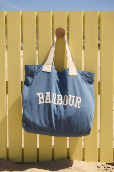 Barbour Emily Denim Tote Bag