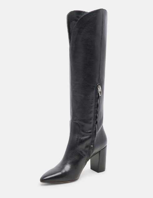 Dolce Vita Nedi Black Leather Boots