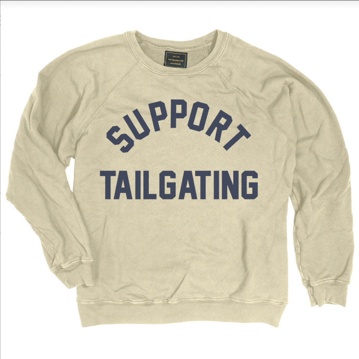 Retro Brand Black Label Women's Support Tailgating Crew Sweatshirt