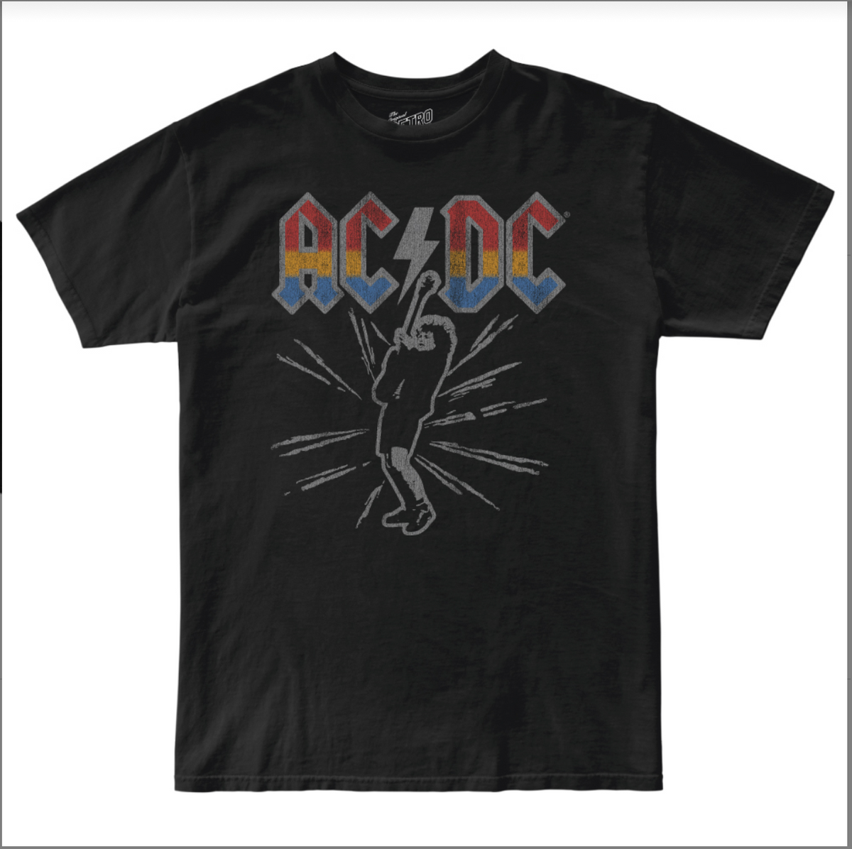 Retro Brand AC/DC Guitar Tee