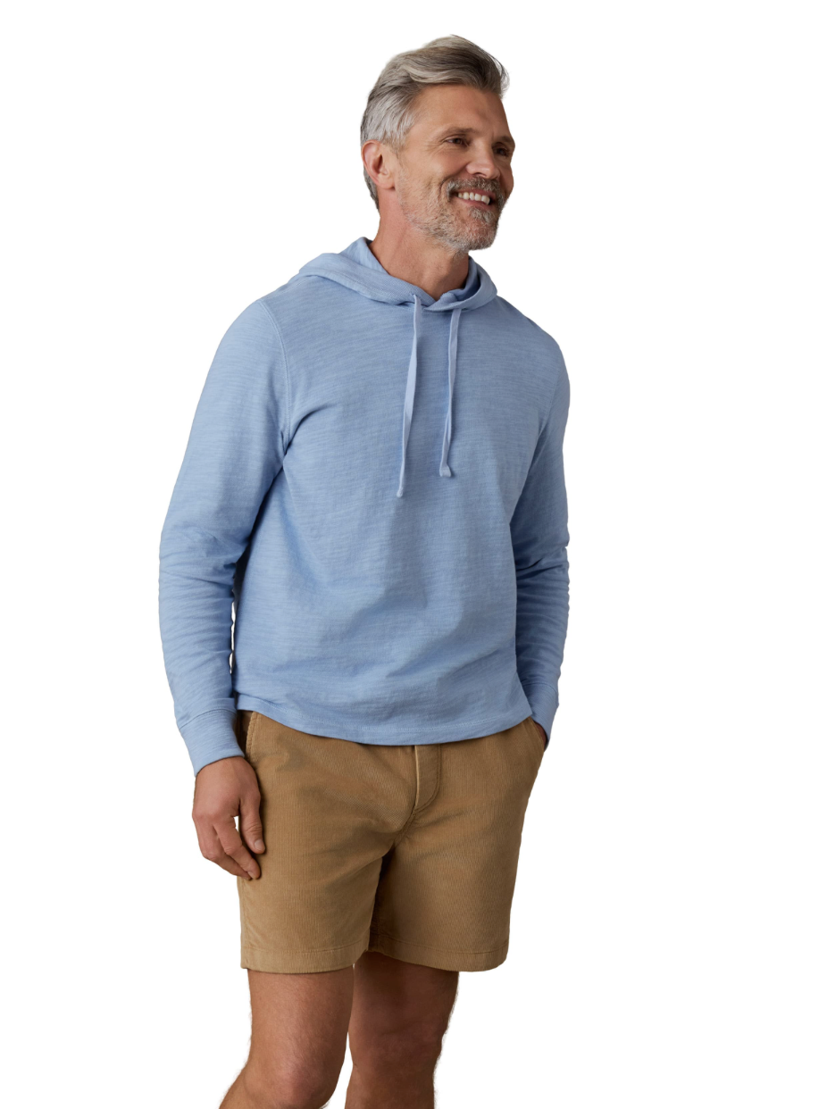 Faherty Men's Sunwashed Slub Hoodie