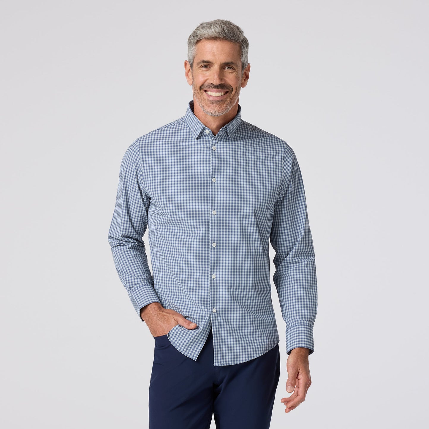 Mizzen + Main Leeward No Tuck Long Sleeve Dress Shirt