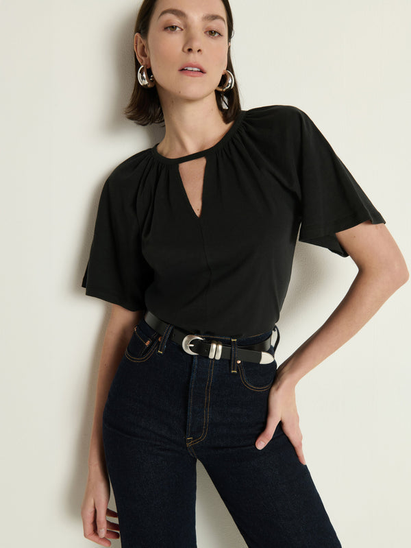 Nation Tracy Keyhole Top