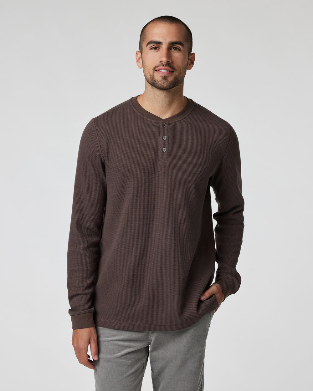 Vuori Men's Waffle Henley