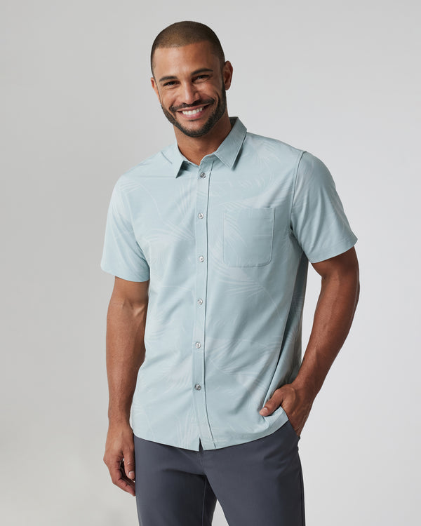 Vuori Men's Short Sleeve Bridge Button Down