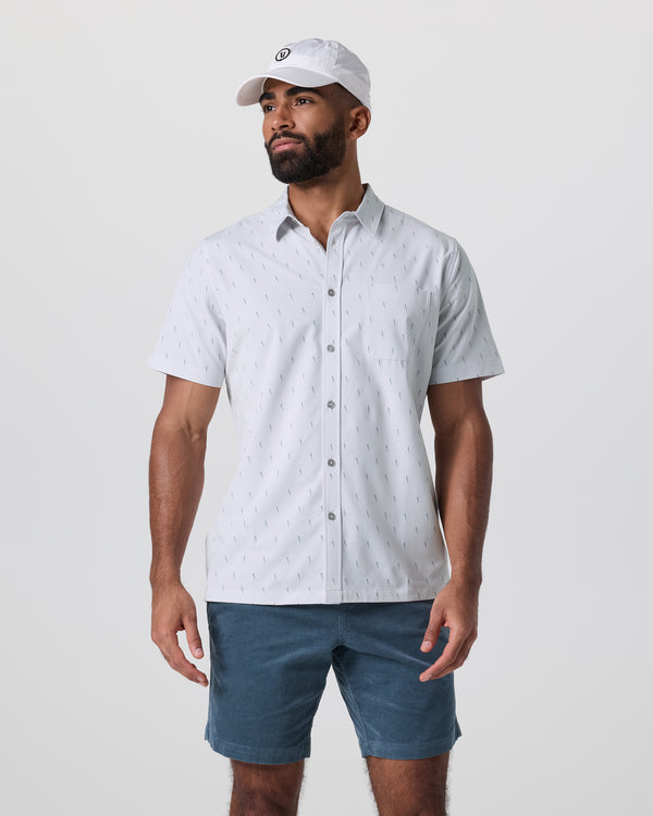 Vuori Men's Short Sleeve Bridge Button Down