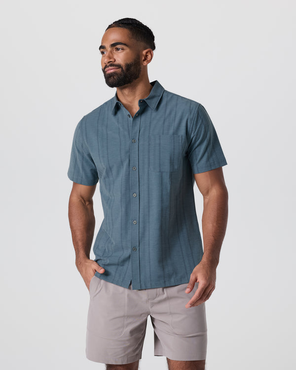 Vuori Men's Short Sleeve Bridge Button Down