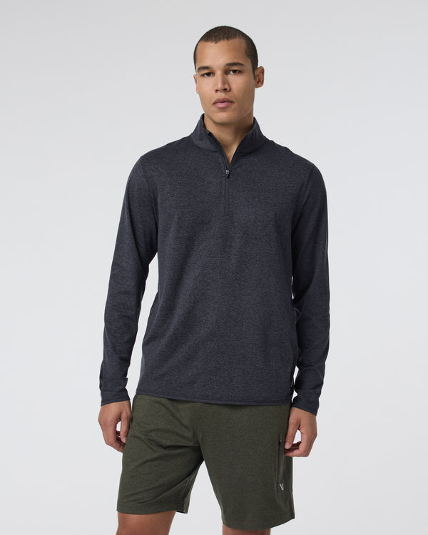 Vuori Men's Ponto 1/2 Zip Mock Neck