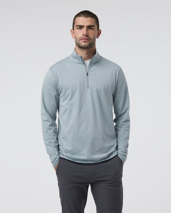 Vuori Men's Ponto 1/2 Zip Mock Neck