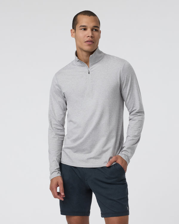 Vuori Men's Ponto 1/2 Zip Mock Neck
