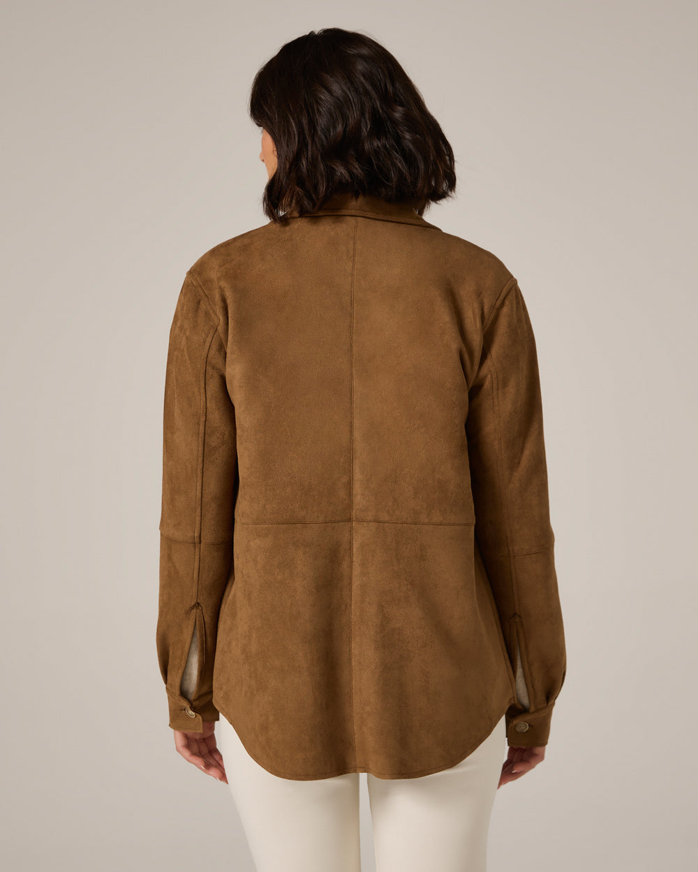 7 Diamonds Women's Dion Suede Shirt