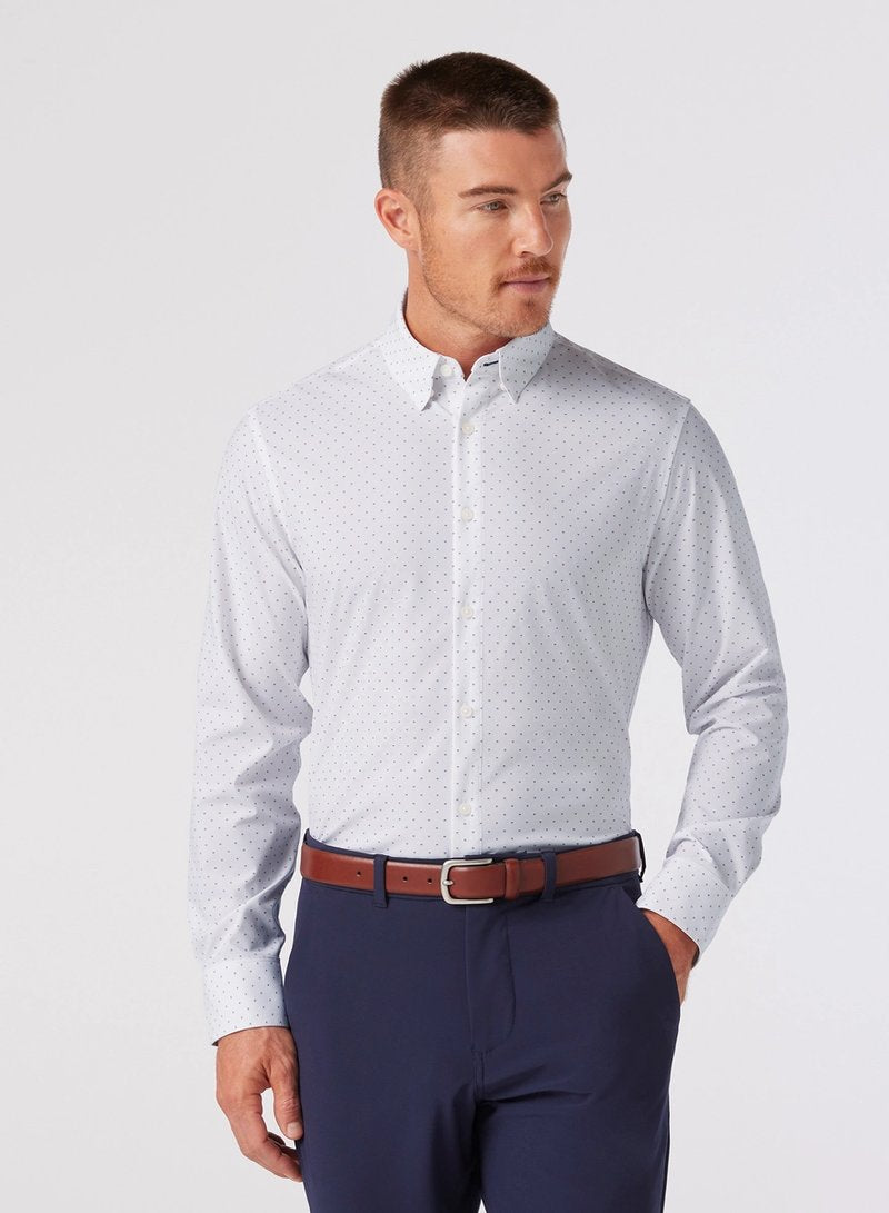 Mizzen + Main Leeward Long Sleeve Dress Shirt