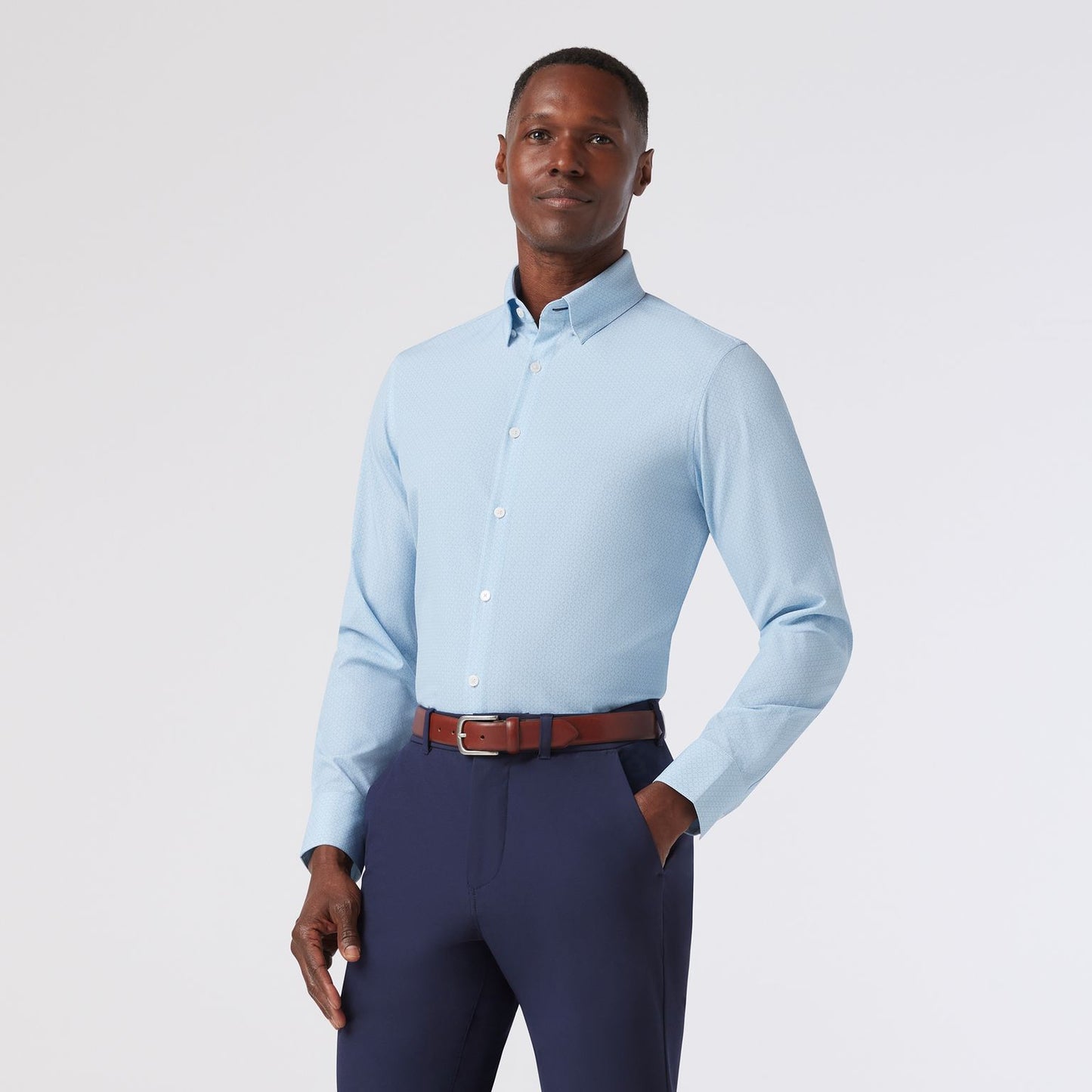 Mizzen + Main Leeward Long Sleeve Dress Shirt