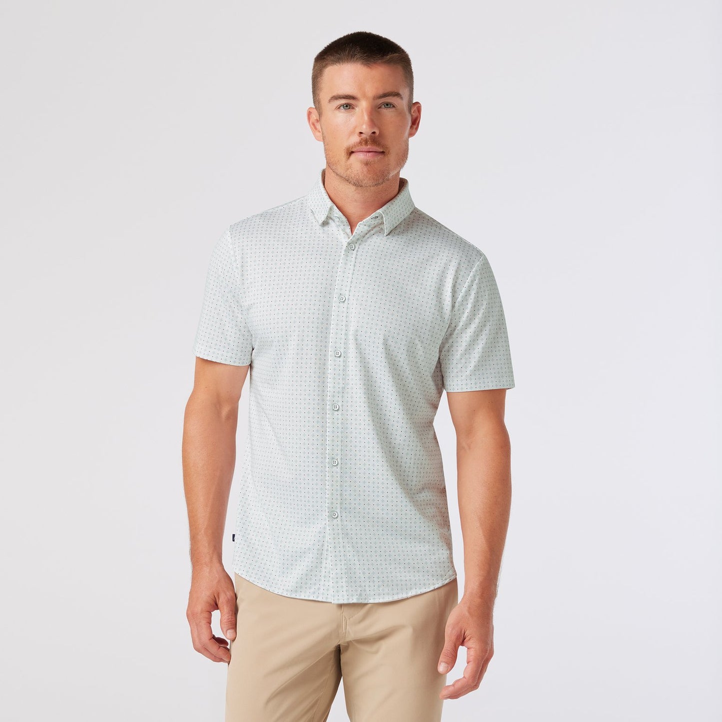Mizzen + Main Halyard Short Sleeve Dress Shirt