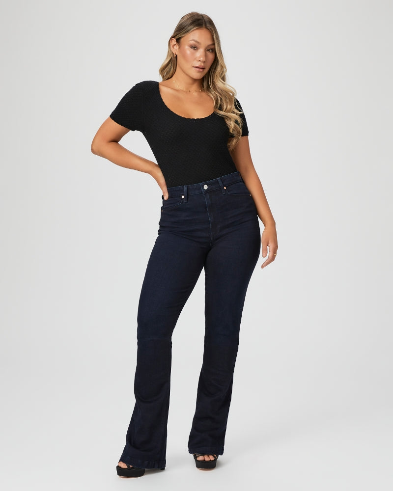 Women's Paige Flaunt Iconic Jeans - Night Fever
