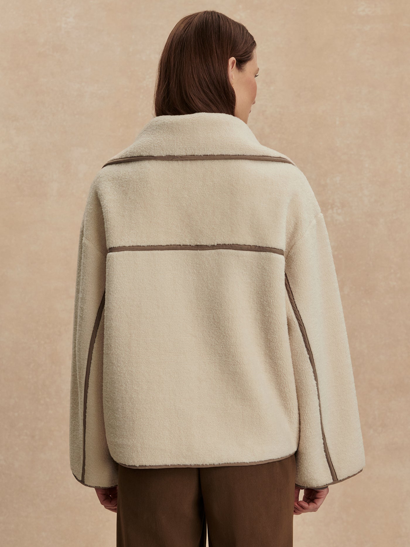 Varley Romane Boxy Sherpa Jacket